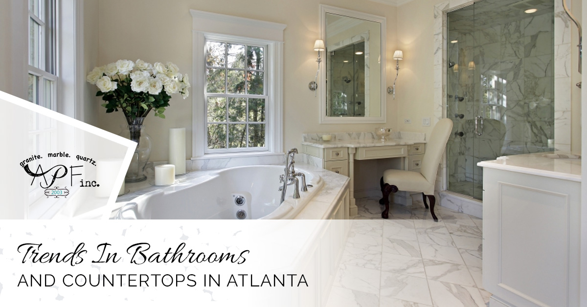 Read more about the article Trends in Bathrooms and Countertops in Atlanta