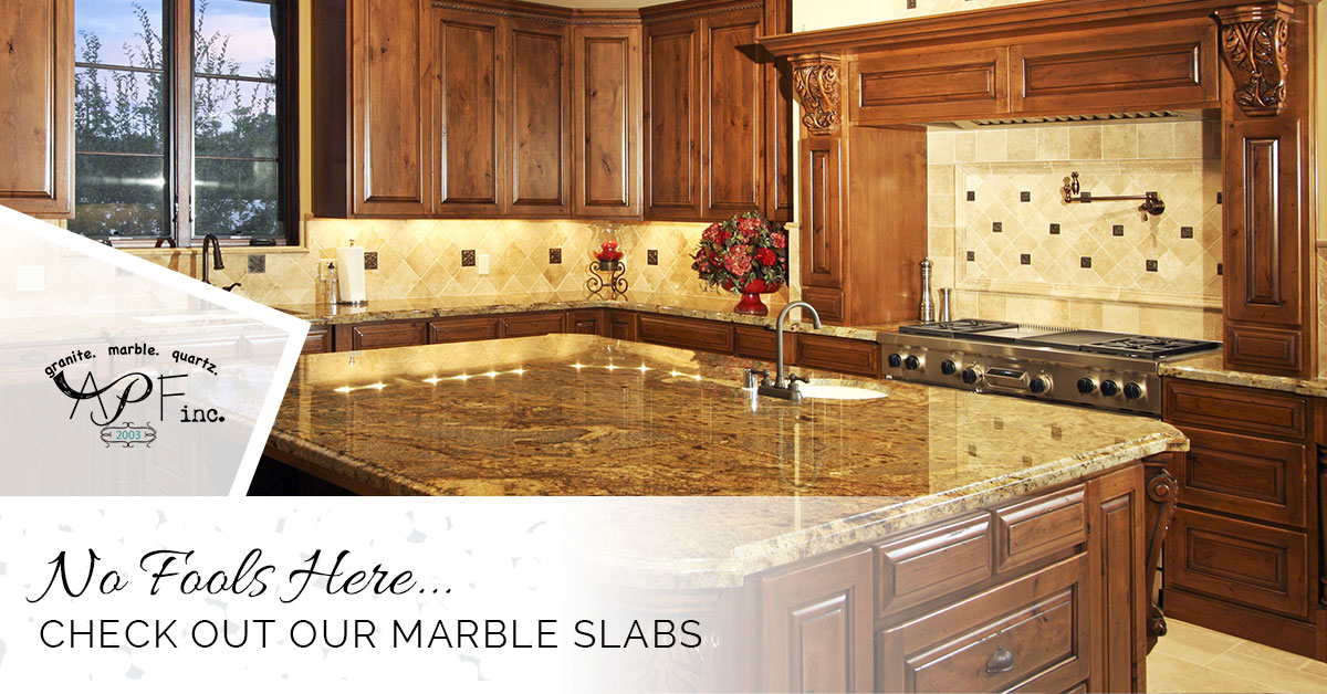Read more about the article No Fools Here…Check Out Our Marble Slabs